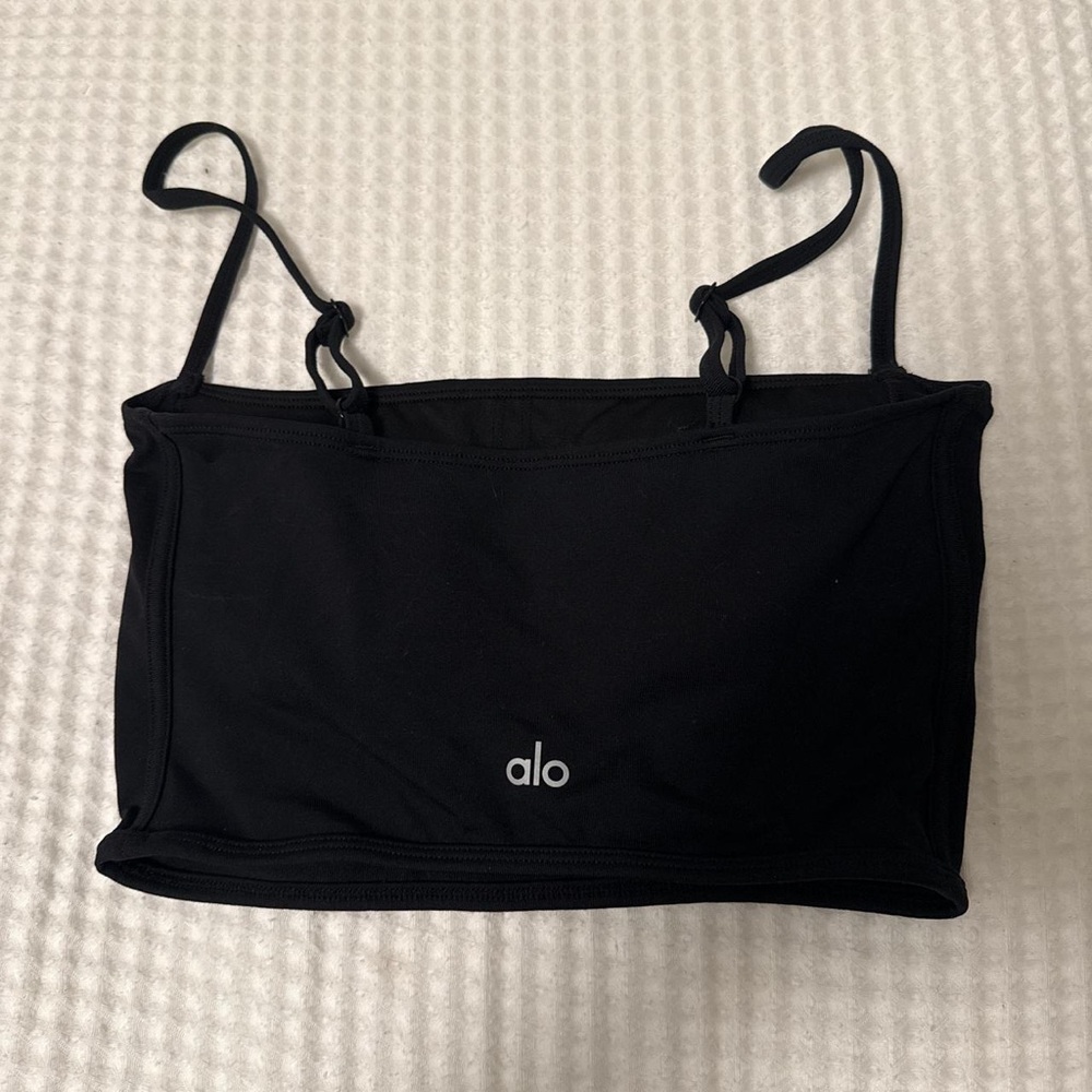 ALO Yoga Black Tank Top